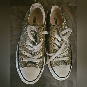 Converse Gold Glitter Chuck Taylor All Star Low Top (WO'S 5)